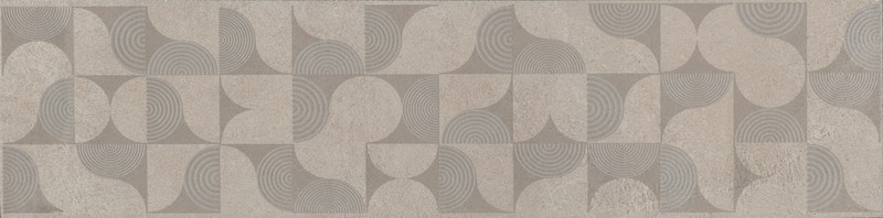 Керамическая плитка Бордюр Авенида бежевый светлый обрезной 14,5x60