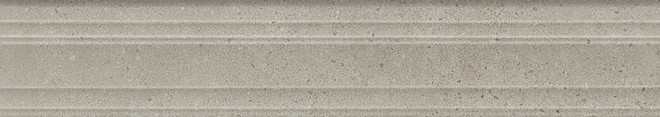 Керамическая плитка Бордюр Багет Монсеррат серый светлый обрезной 7.3x40