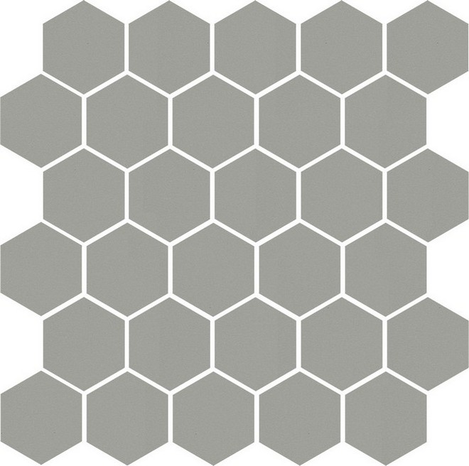 Мозаика Агуста серый светлый из 30 частей 29.7x29.8