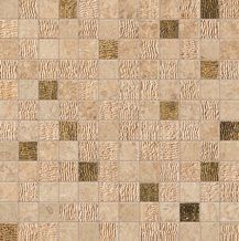 Мозаика sunrock bourgogne sand mosaico gold 30x30