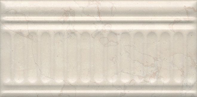 Керамическая плитка Бордюр Резиденция беж структурированный 9,9x20
