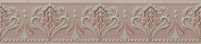 Керамическая плитка Бордюр Фару розовый обрезной 5,5x25