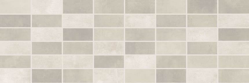Керамическая плитка Фиори Гриджо панно мозаика светло-серый 20x60