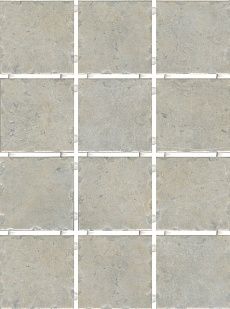 Керамическая плитка Каламкари серый,  полотно 30х40 из 12 частей 9,9х9,9 9,9x9,9