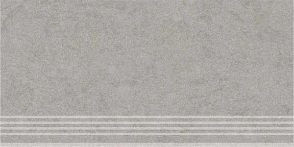 Ступени ступень фьорд серый светлый обрезной 30x60