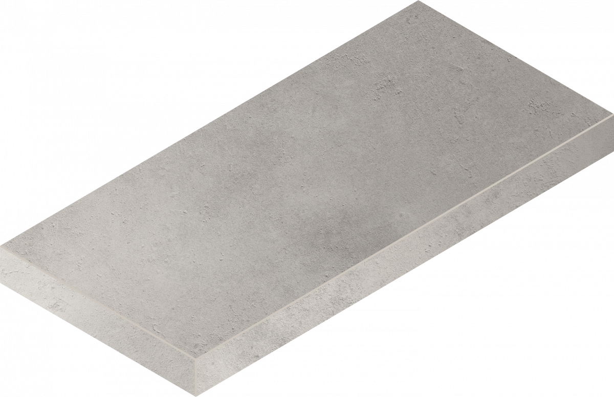 Ступени silver x2 scalino 33x60 ang.sx 33x60