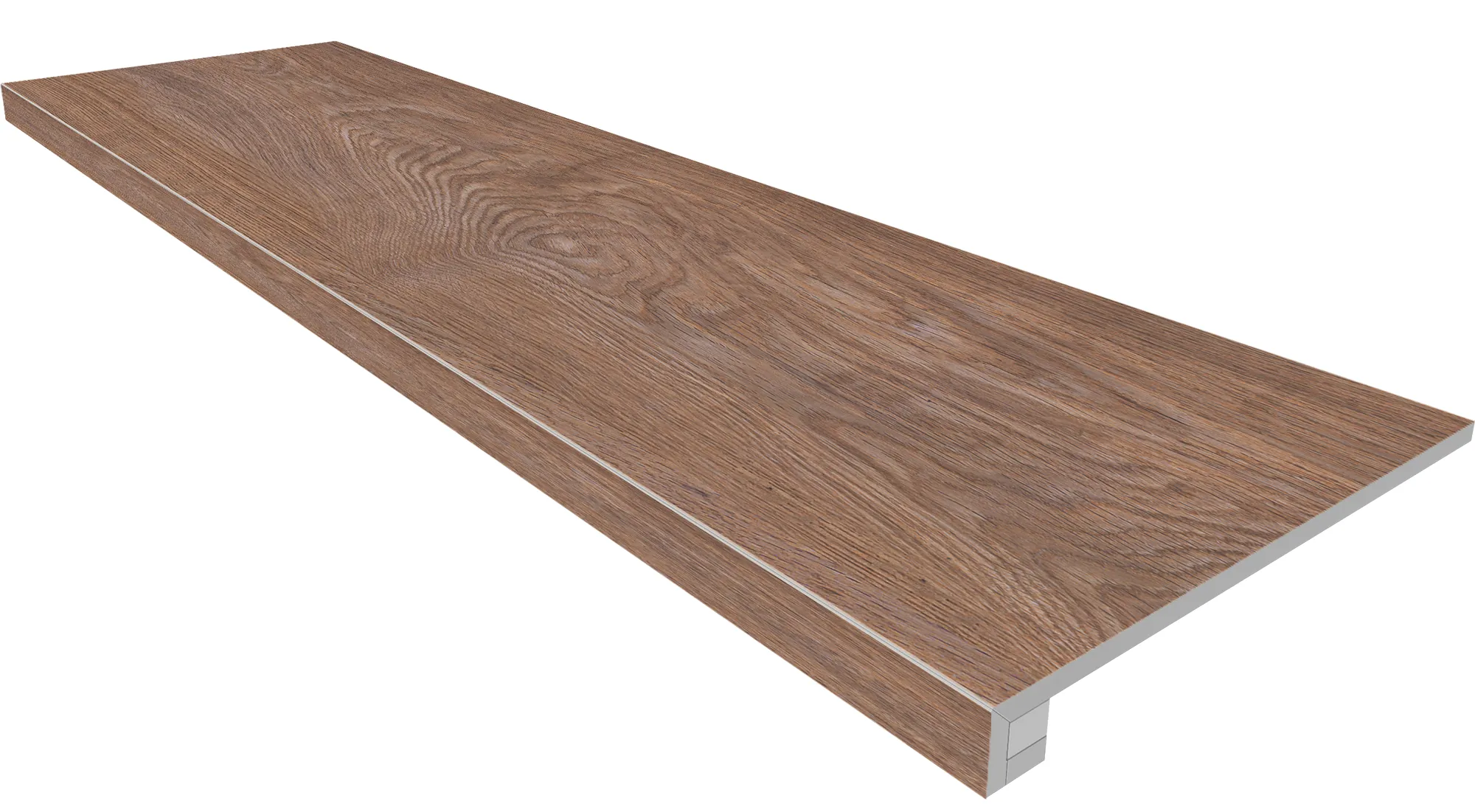 Ступени Комплект estima si02 ametis selection eucalyptus (33x120 непол. прямоугол. бортик без насечек + Подступенок 14,5x120) 33x120