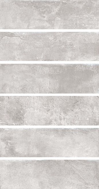 Керамическая плитка маттоне серый светлый 8,5x28,5