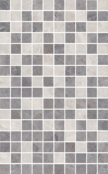 Керамическая плитка Декор Мармион серый мозаичный mm6268c 25x40
