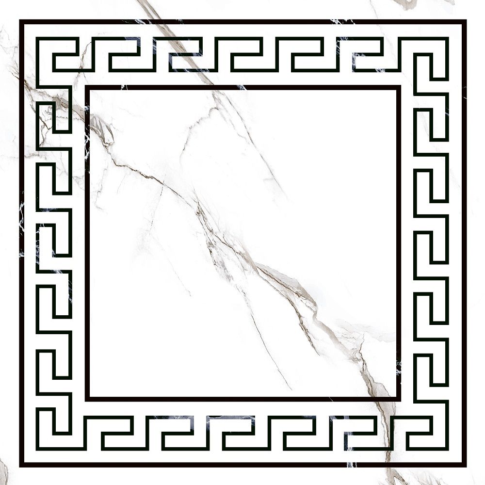 Керамогранит classic marble white d01 40x40