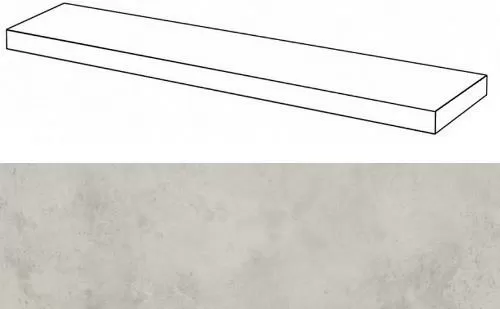 Ступени МИЛЛЕНИУМ СИЛЬВЕР СТУП.УГЛ.ПР 620070001303 33x160