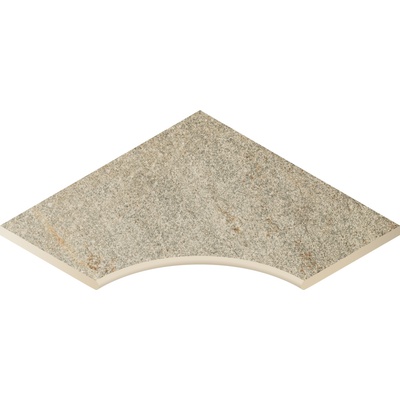 Керамогранит Бортик Нордика Роуп угловой закругленный 30 620090001070 коричневый 60x60