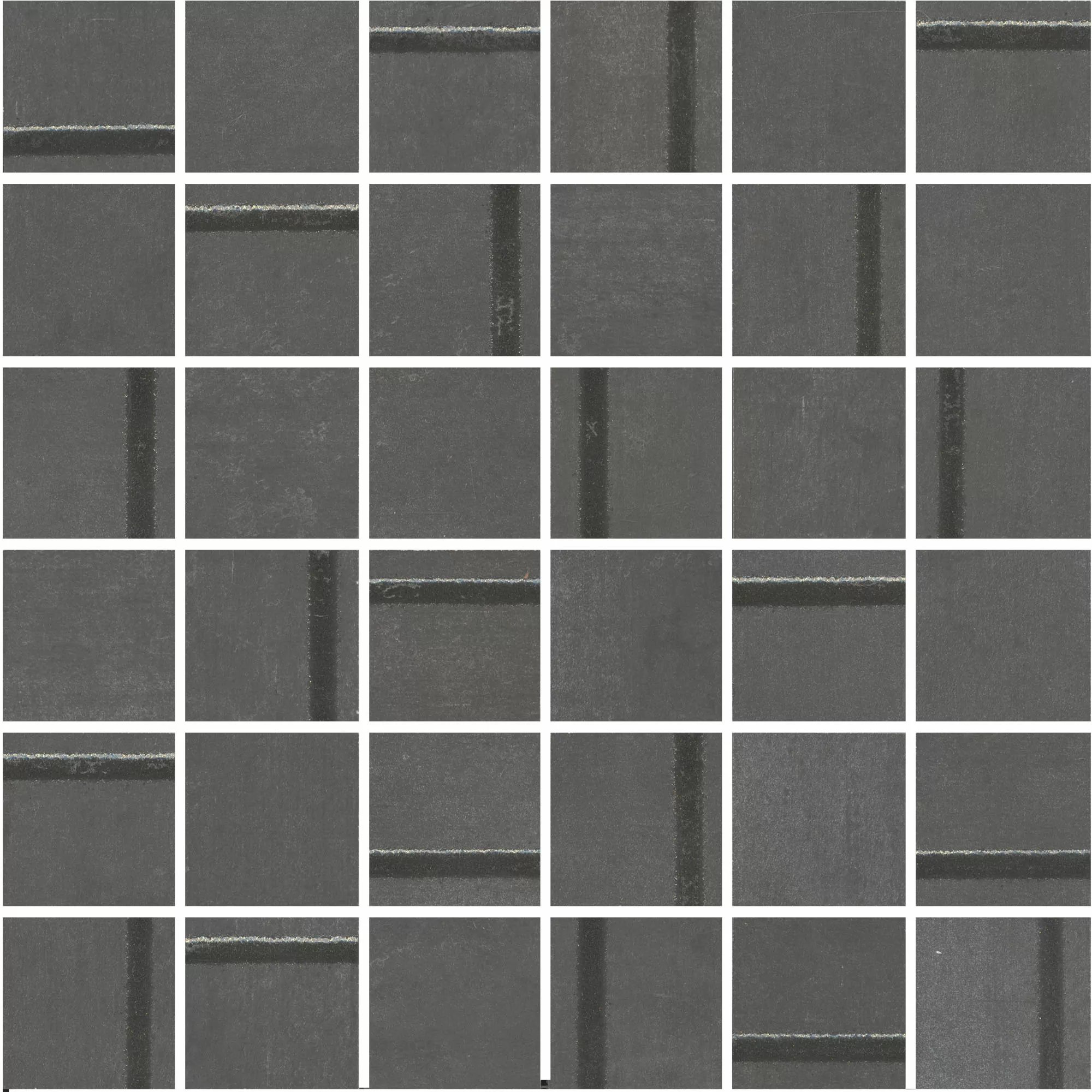 Керамическая плитка Декор kerama marazzi mm13132 Гварди 1 мозаичный антрацит матовый обрезной 30x30