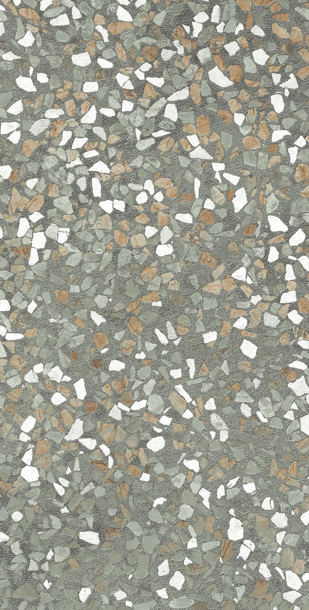 Керамогранит Креанза sh1009-g veneziano terra verde shape+glue art зеленый 60x120