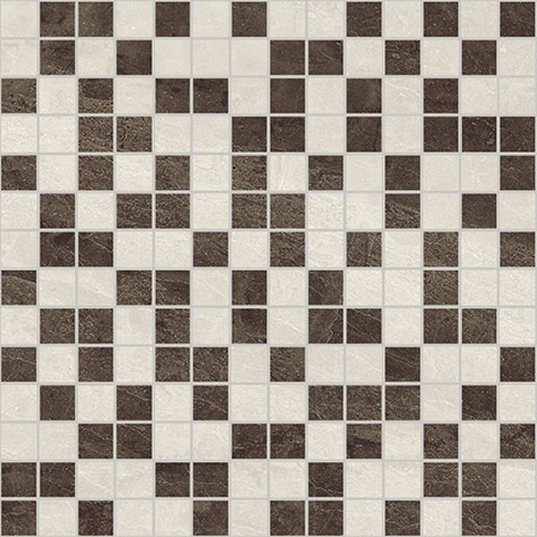 Мозаика crystal коричневый+бежевый 30x30
