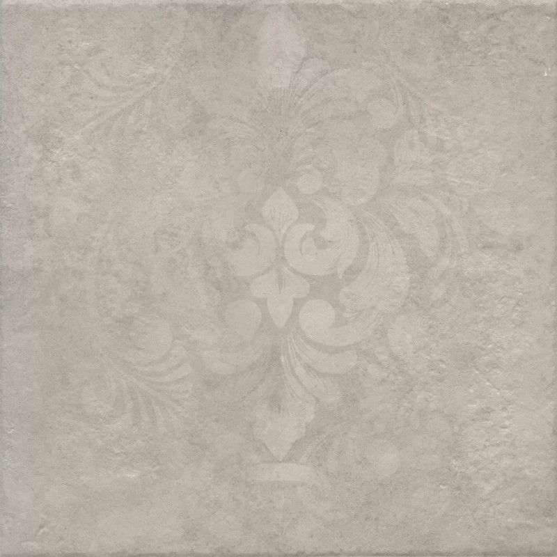 Керамогранит kerama marazzi km4040g0061n Хадду серый светлый матовый декорированный 40.2x40.2