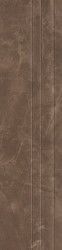 Керамическая плитка avangard wall skirting & finishing brown matt 20x120