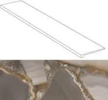 Ступени marvel agata azul scalino lap. 150 33x150