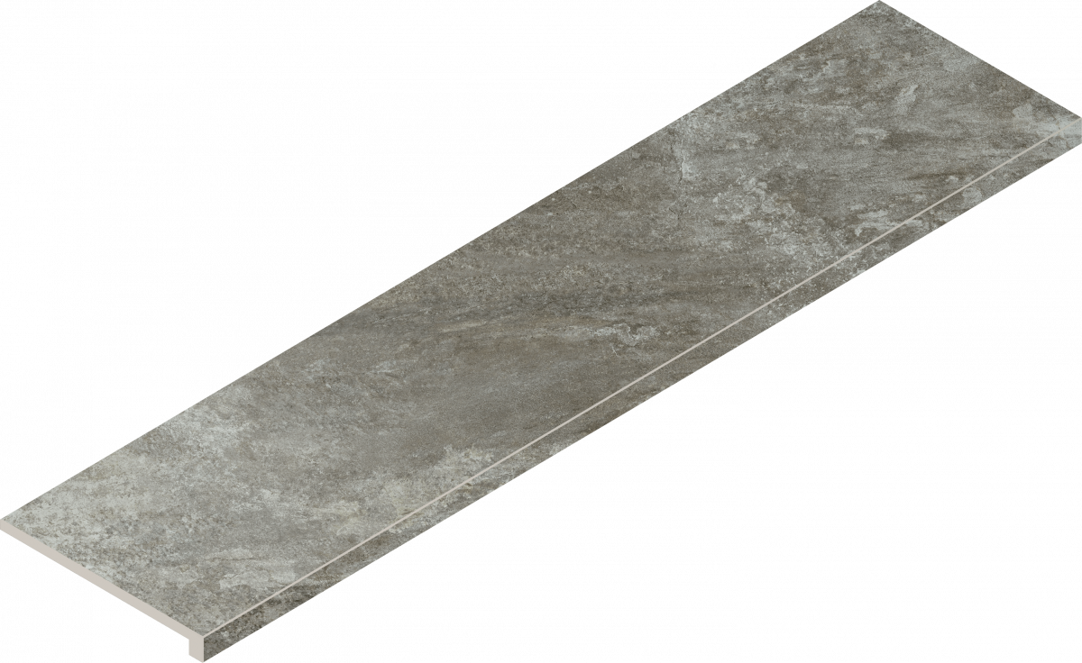 Ступени Италон Магма Фог фронтальная 620070003013 серый 33x120