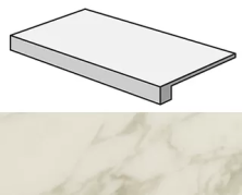 Ступени marvel royal calacatta scalino 33x60