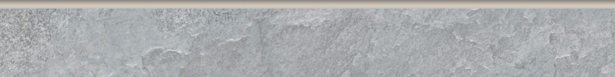 Плинтус Керранова krater grey серый 7.6x60