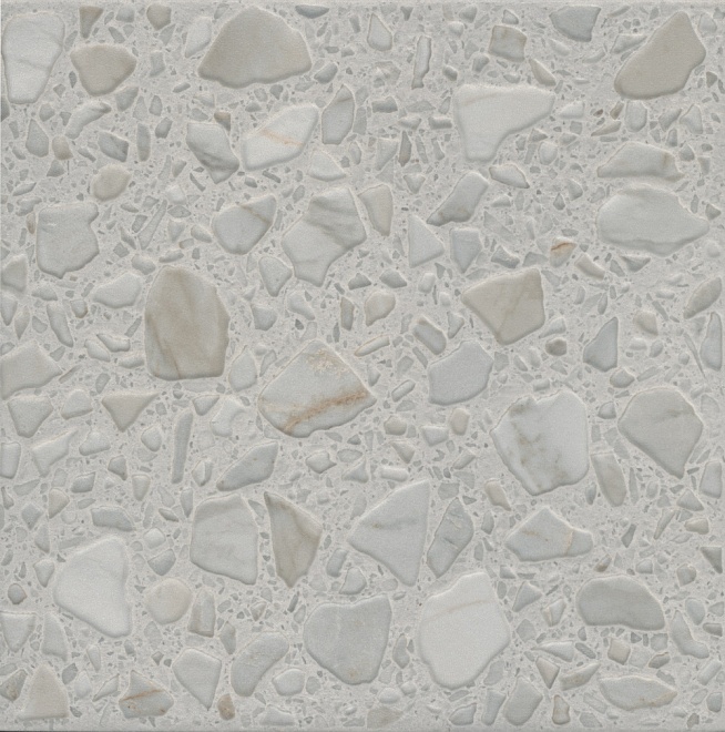 Керамическая плитка Кассетоне серый светлый матовый 30,2x30,2