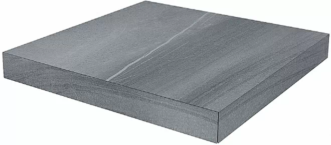 Ступени kerama marazzi dl500520r\gcs угловая клееная левая Роверелла серый 33x33