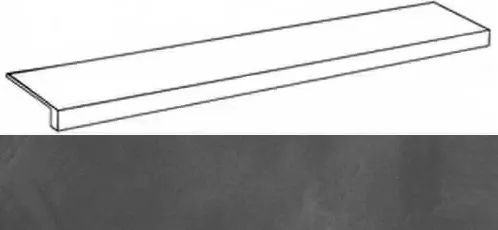 Ступени Континуум Петрол ступ. фронт 33x120