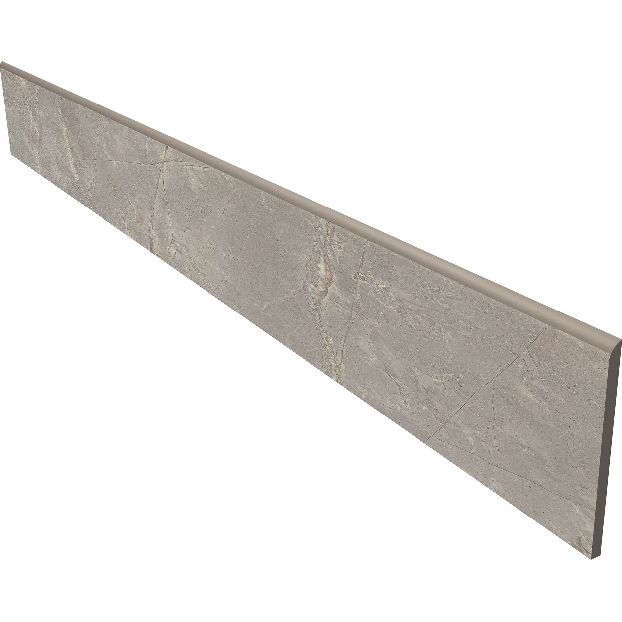 Плинтус estima br03 bernini grey серый неполированный 7x60