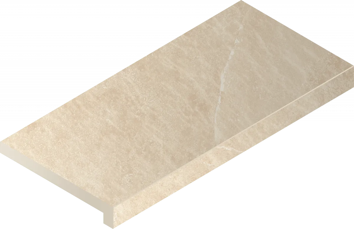 Ступени Италон Материя x2 Магнезио 120 фронтальная 620070002843 бежевый 33x120