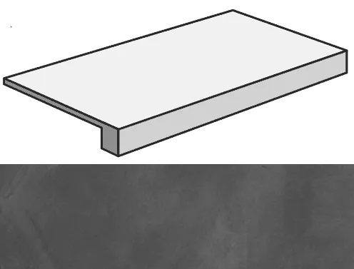 Ступени Континуум Петрол ступ. фронт 33x60