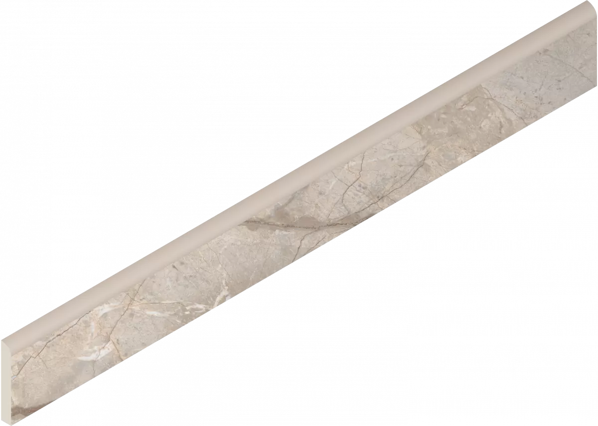 Плинтус Италон Стелларис Элегант Сильвер 610130007453 серый 7.2x60