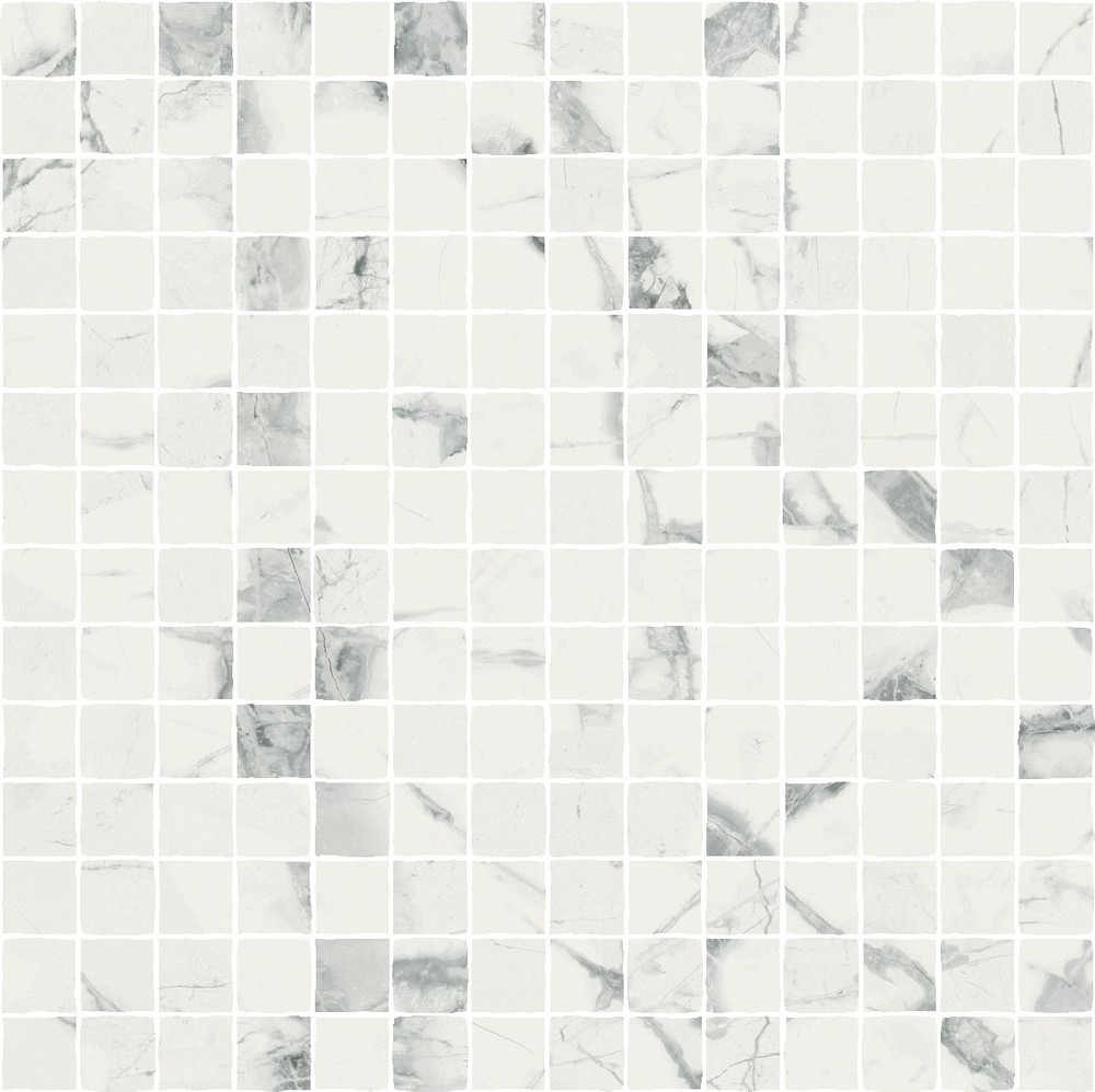 Мозаика Italon Charme Deluxe Invisible White Split 30x30