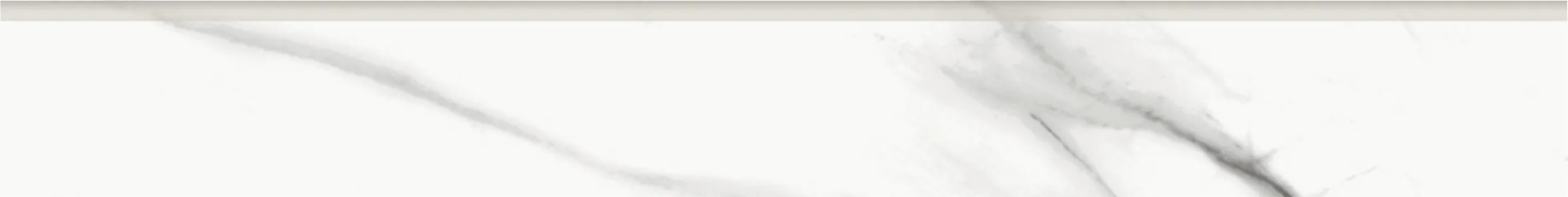 Плинтус Керранова butik white белый 7.6x120