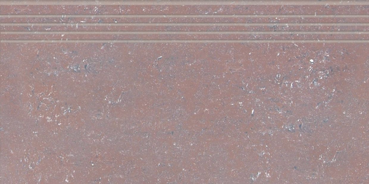 Ступени travertino red brown st01 29,4x60