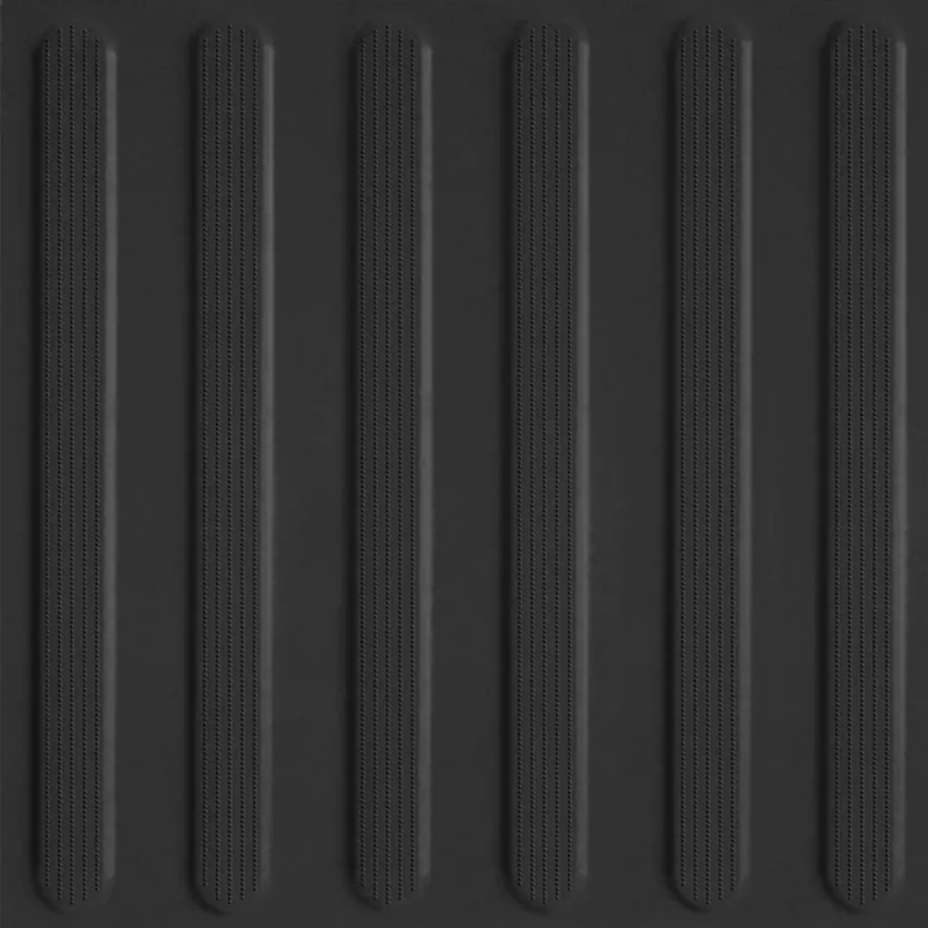 Керамогранит estima anl110 avenue lines black линии Тактильный рект. черный 30x30