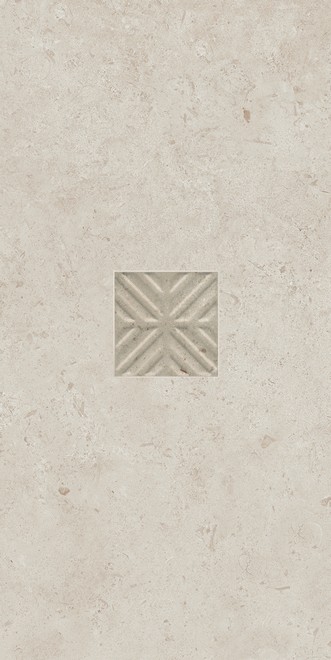 Керамическая плитка Декор Карму наборный бежевый 30x60