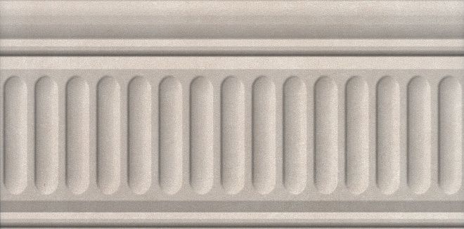 Керамическая плитка Бордюр Александрия светлый структурированный 9,9x20