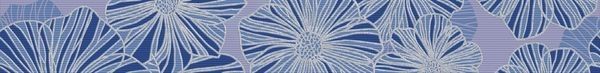 Керамическая плитка splendida azul 1c 6,2x50,5