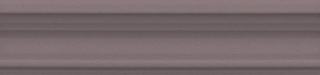 Керамическая плитка Бордюр Багет Планте коричневый 5x20