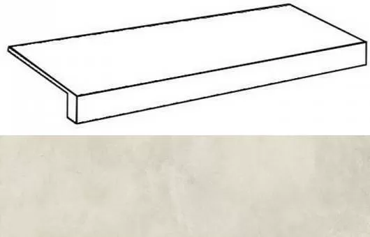 Ступени МИЛЛЕНИУМ ПЬЮР СТУП.ФРОНТ 620070001251 33x60