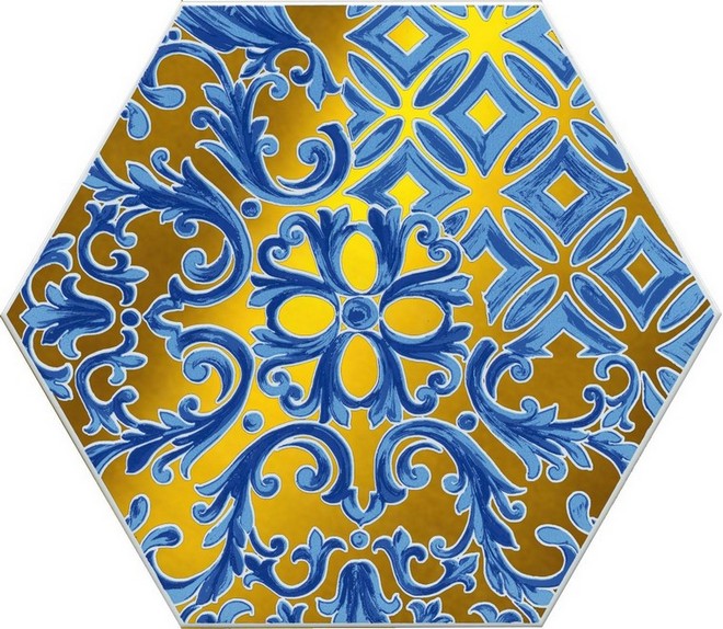 Керамическая плитка Декор Талья 4 20x23,1