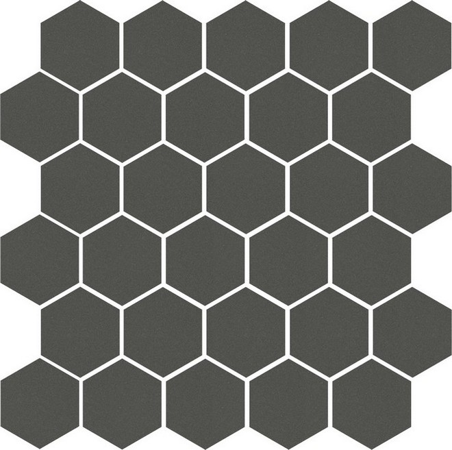 Мозаика Агуста серый темный из 30 частей 29.7x29.8