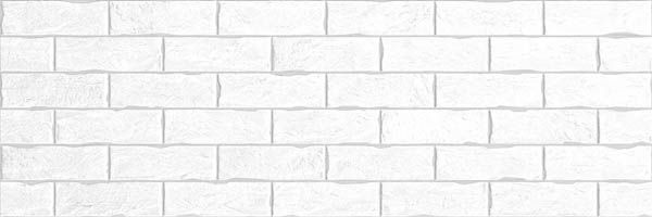 Керамическая плитка brick white 25x75