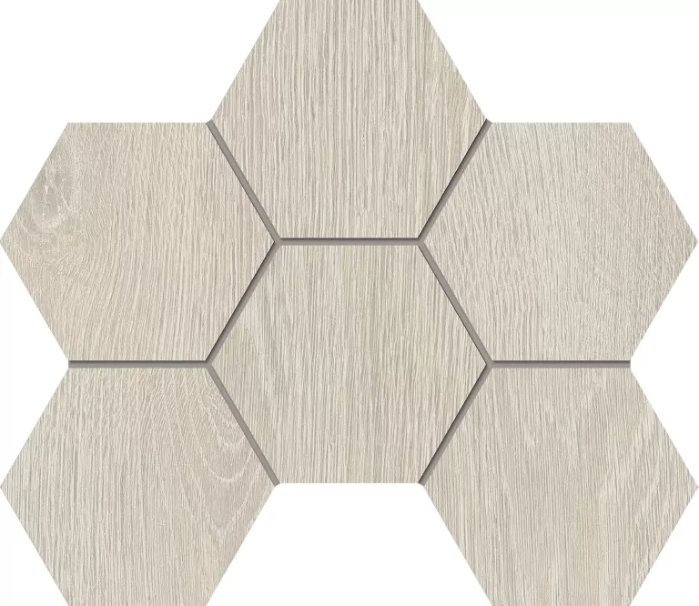 Мозаика estima kraft wood kw00 белый 25x28.5
