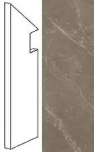 Керамогранит Марвел gris supreme battiscopa sag.sx 7,2x30