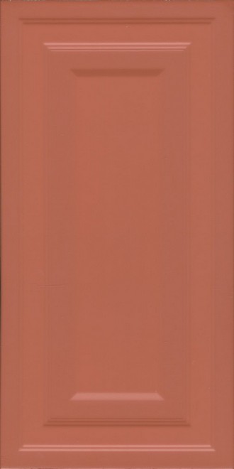 Керамическая плитка Магнолия панель оранжевый обрезной 30x60