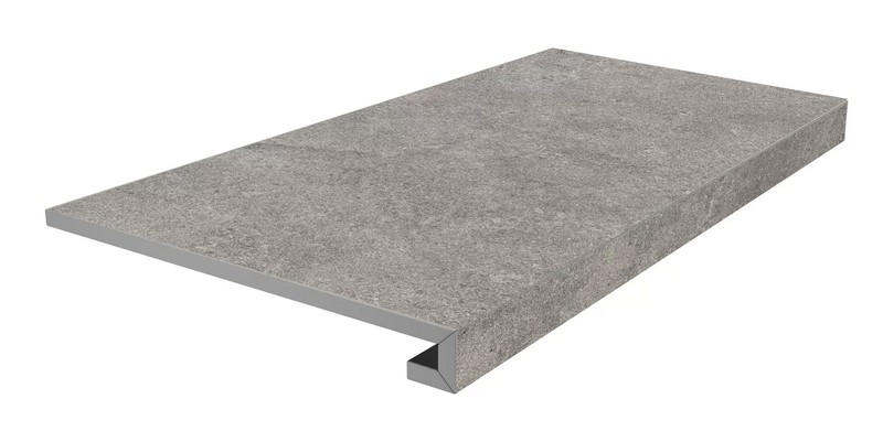 Ступени kerama marazzi km8080g0041rgcf фронтальная клееная Портленд серый матовый обрезной 33x80