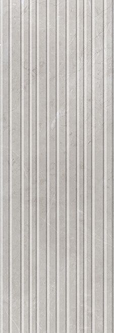 Керамическая плитка низида серый светлый структура обрезной 12095r n 25x75