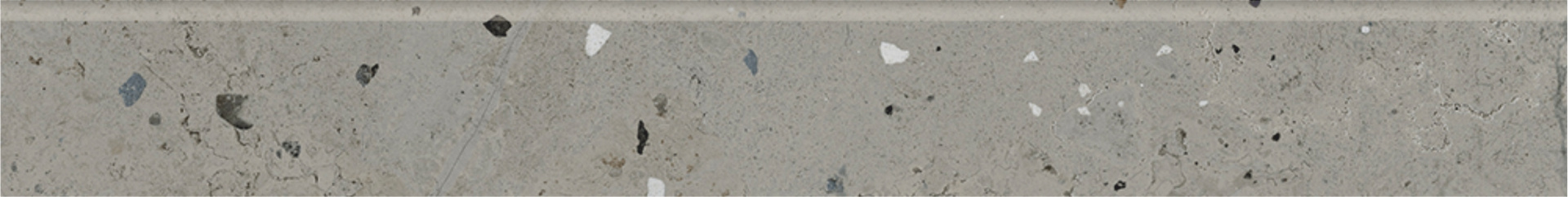 Плинтус Керранова etagi grey серый 7.6x120